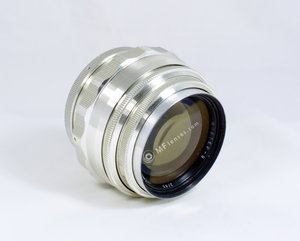Jupiter-9 85mm f/2 M39 Silver SLR lens-7971