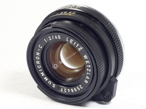 Leica Summicron 40mm f2 Leica-M-12998