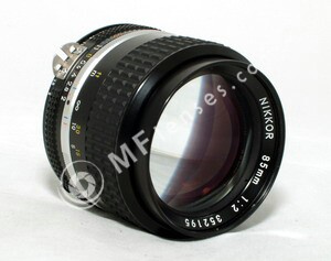 Nikon Nikkor 85mm f2 AIS Lens Review