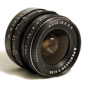 Pentacon 30mm f3.5 M42 lens review